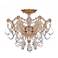 Crystorama Maria Theresa 13 1/2" Wide Gold Ceiling Light