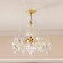 6_Crystorama Maria Theresa 20" Wide 5-Light Gold and Crystal Chandelier more views