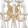 5_Crystorama Maria Theresa 22 1/2"H Gold 5-Light Wall Sconce more views