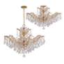 2_Crystorama Maria Theresa 27" Wide Gold 6-Light Ceiling Light more views
