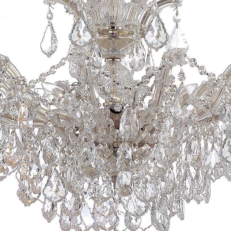 Image 4 Crystorama Maria Theresa 27" Wide Gold 6-Light Ceiling Light more views