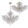 4_Crystorama Maria Theresa 27"W Chrome 6-Light Crystal Chandelier more views