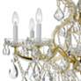 Thumbnail4 of Crystorama Maria Theresa 28"W Gold 9-Light Crystal Chandelier more views