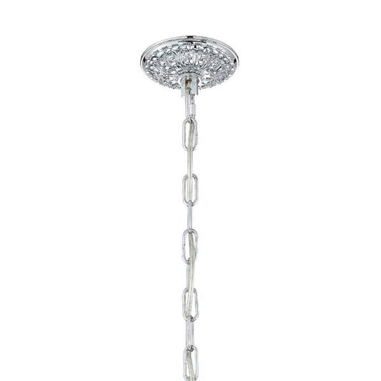 Image 6 Crystorama Maria Theresa 29" Chrome and Crystal 12-Light Chandelier more views