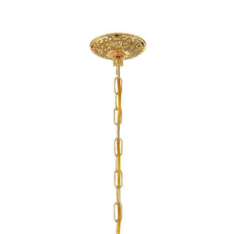 Image 5 Crystorama Maria Theresa 29"W Gold 12-Light Crystal Chandelier more views