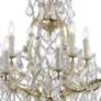4_Crystorama Maria Theresa 29"W Gold 13-Light Crystal Chandelier more views
