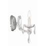 4_Crystorama Maria Theresa 9" High Polished Chrome Wall Sconce more views
