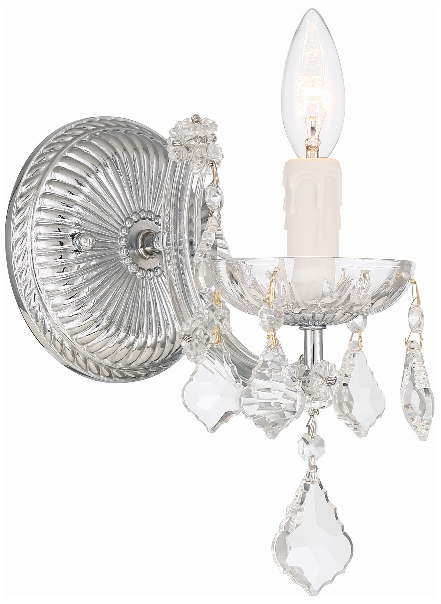 Crystorama Maria Theresa Chrome Collection