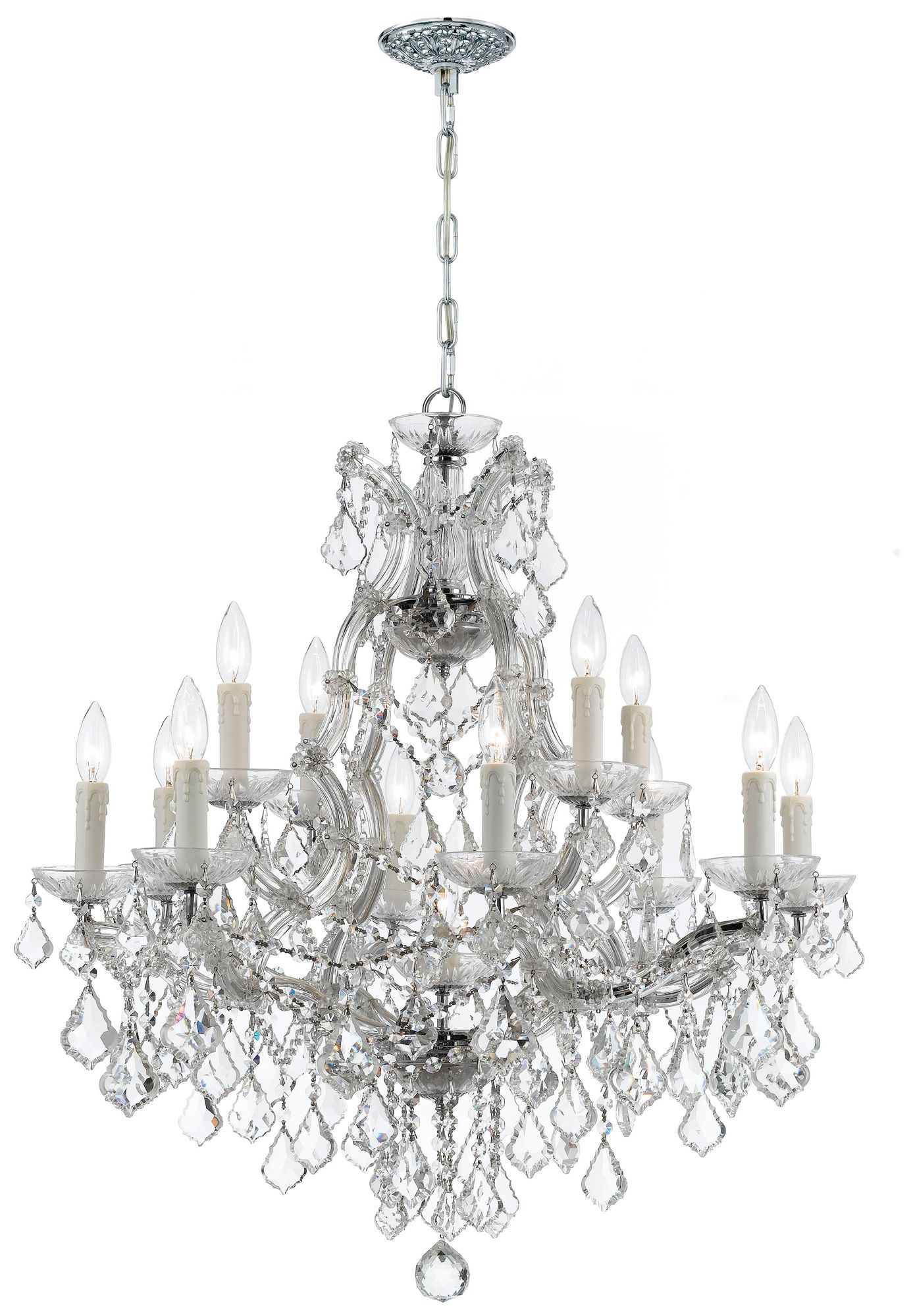 Crystorama Maria Theresa Chrome Collection
