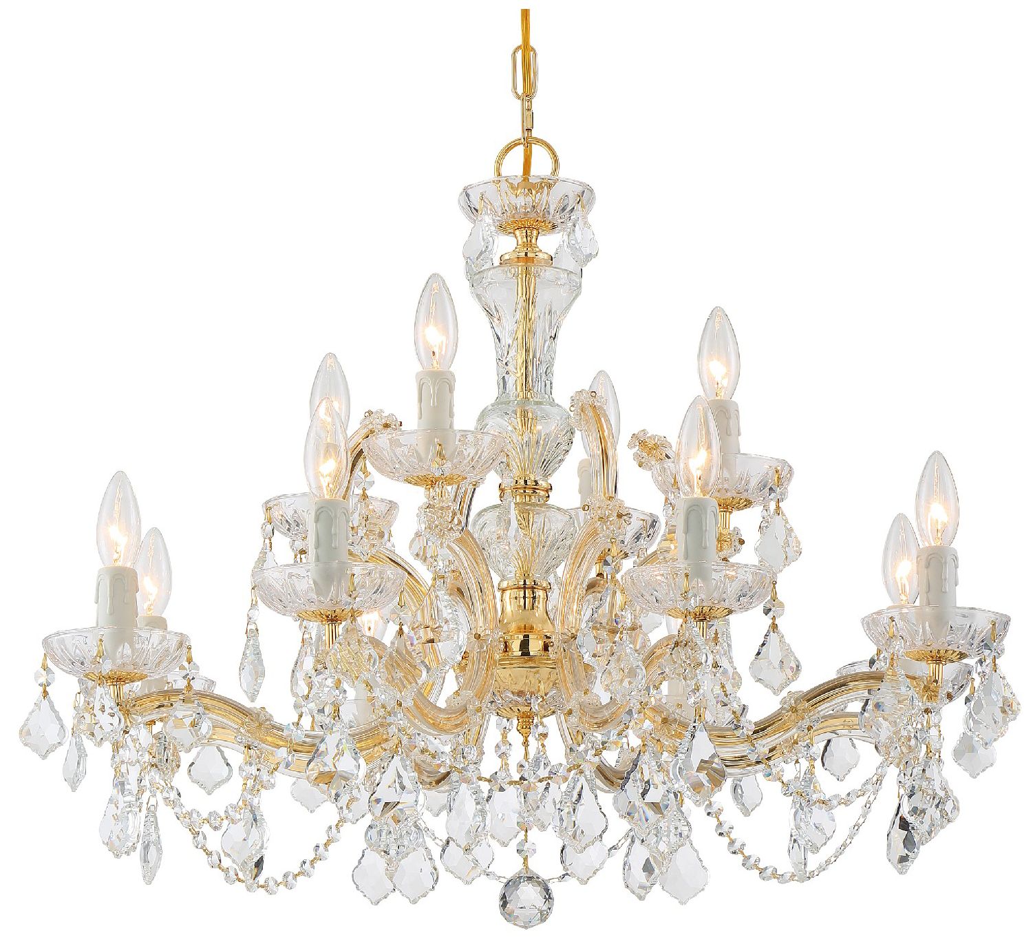 Crystorama Maria Theresa Gold Collection