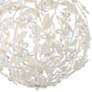 5_Crystorama Marselle 22"W Matte White Sphere Pendant Light more views