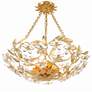 2_Crystorama Marselle 24"W Antique Gold 6-Light Ceiling Light