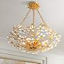 1_Crystorama Marselle 24"W Antique Gold 6-Light Ceiling Light