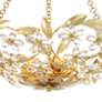 5_Crystorama Marselle 24"W Antique Gold 6-Light Ceiling Light more views