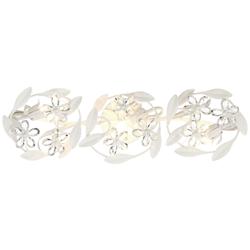 Crystorama Marselle 3 Light Matte White Sconce