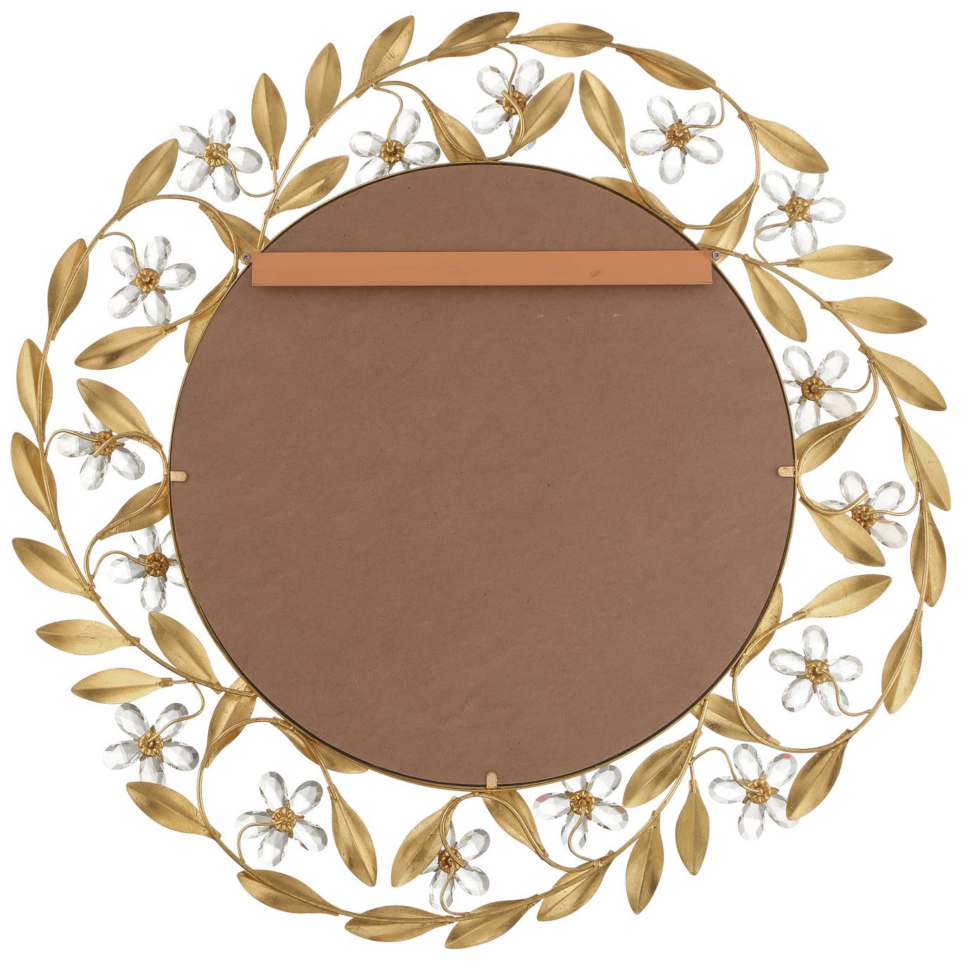 Thumbnail3 of Crystorama Marselle 30'' Antique Gold Mirror more views