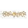 5_Crystorama Marselle 42" Wide Antique Gold 5-Light Bath Light more views