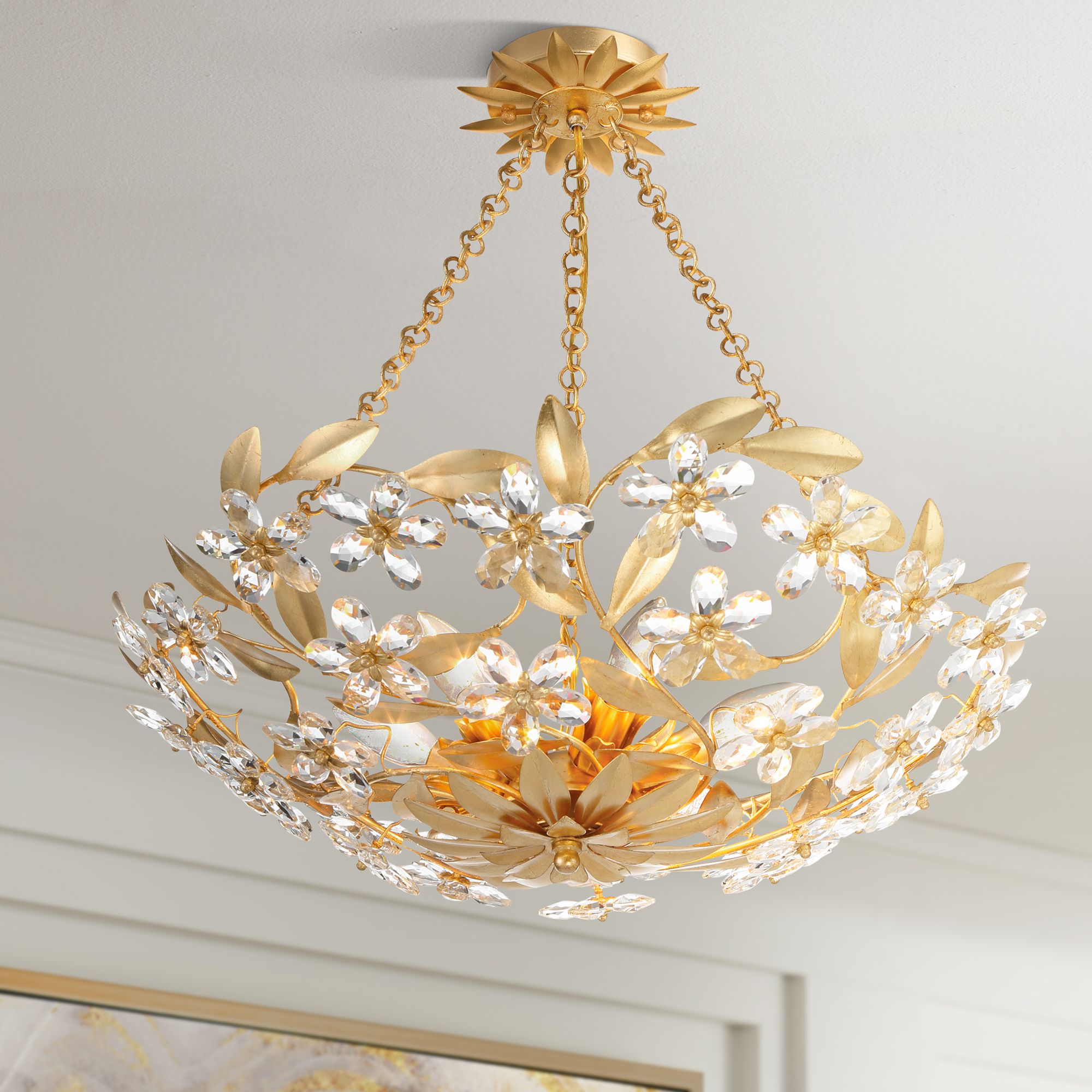 Crystorama Marselle Gold Collection