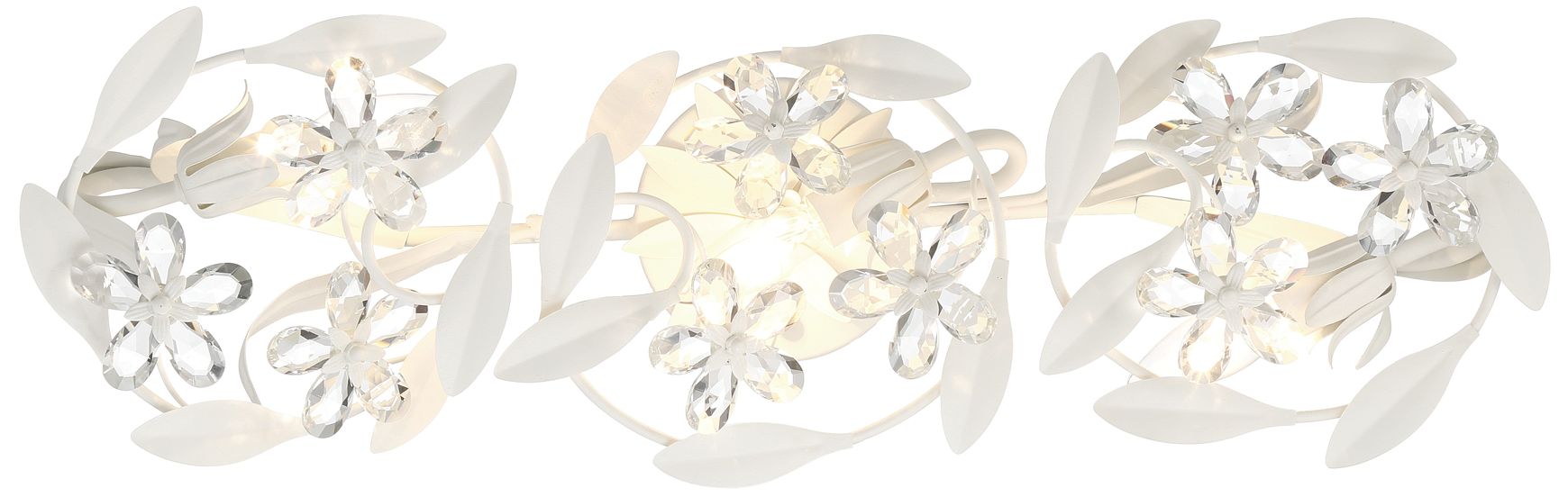 Crystorama Marselle White Collection