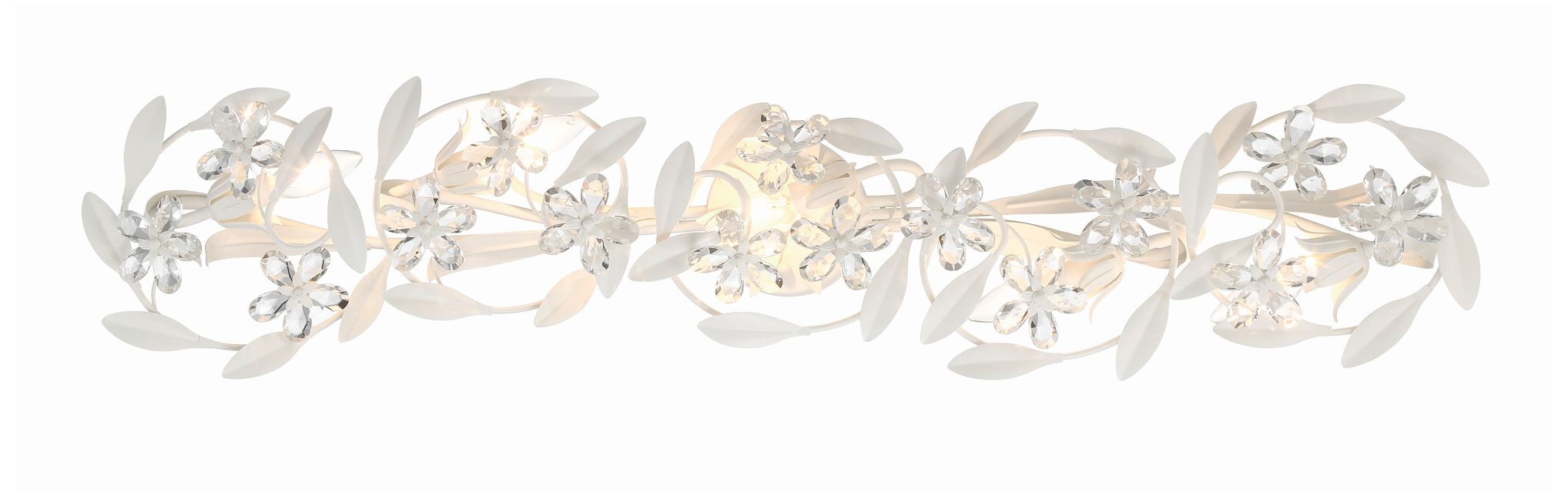 Crystorama Marselle White Collection