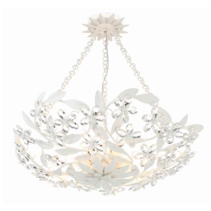 Crystorama Marselle White Collection