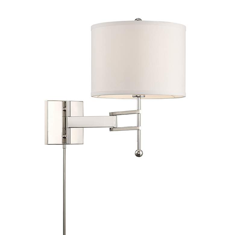 Image 3 Crystorama Marshall 18" High Polished Nickel Wall Sconce more views