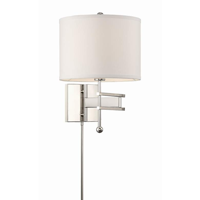 Image 4 Crystorama Marshall 18" High Polished Nickel Wall Sconce more views
