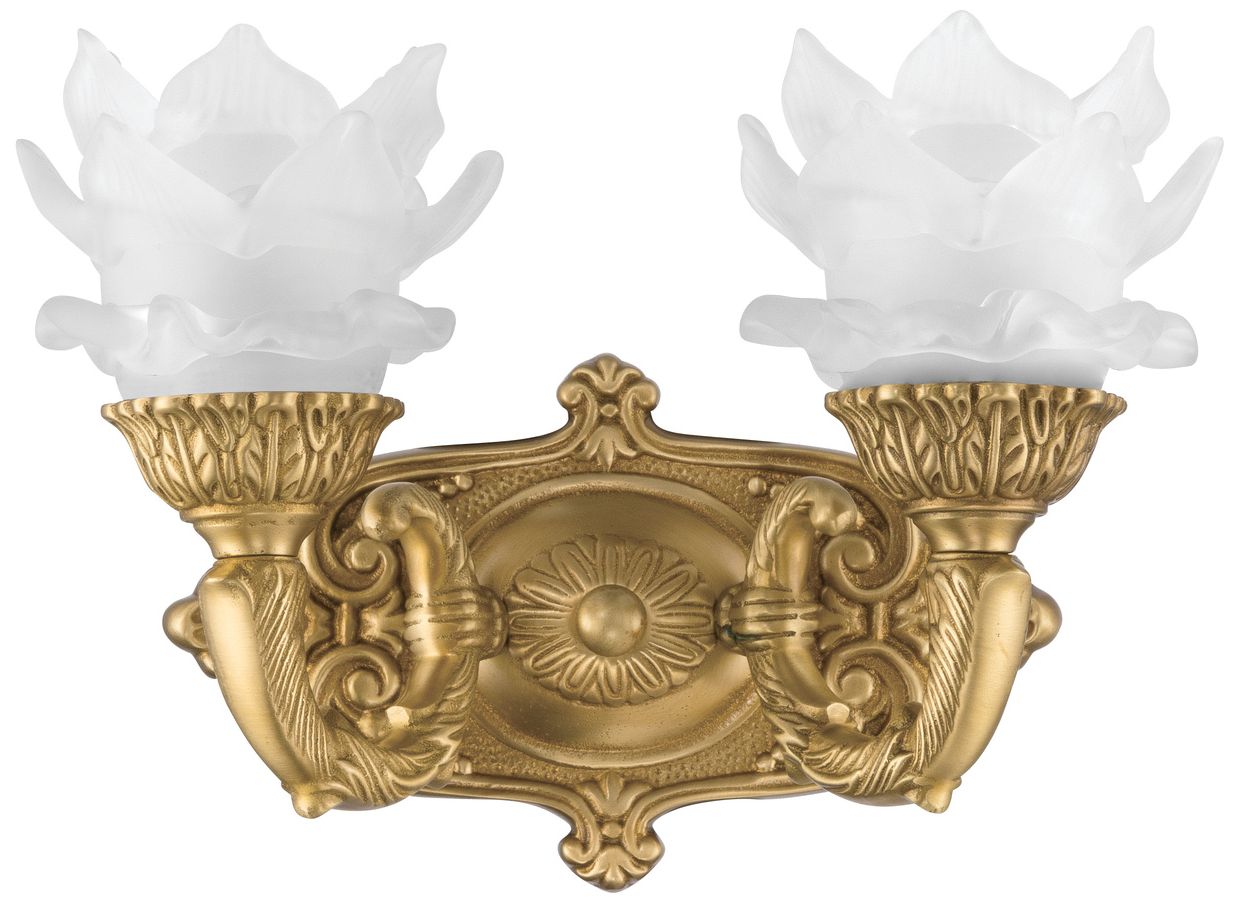Image 2 Crystorama Mayfield 11.5'' Aged Brass Sconce more views