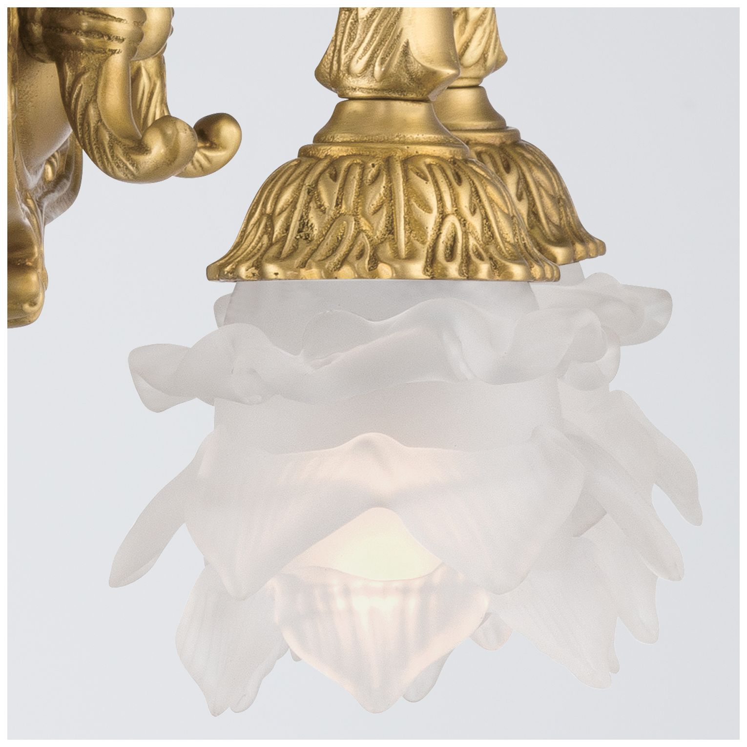Image 5 Crystorama Mayfield 11.5'' Aged Brass Sconce more views