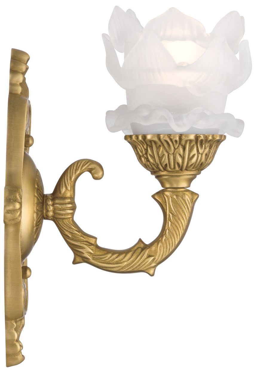Thumbnail4 of Crystorama Mayfield 5.25'' Aged Brass Sconce more views