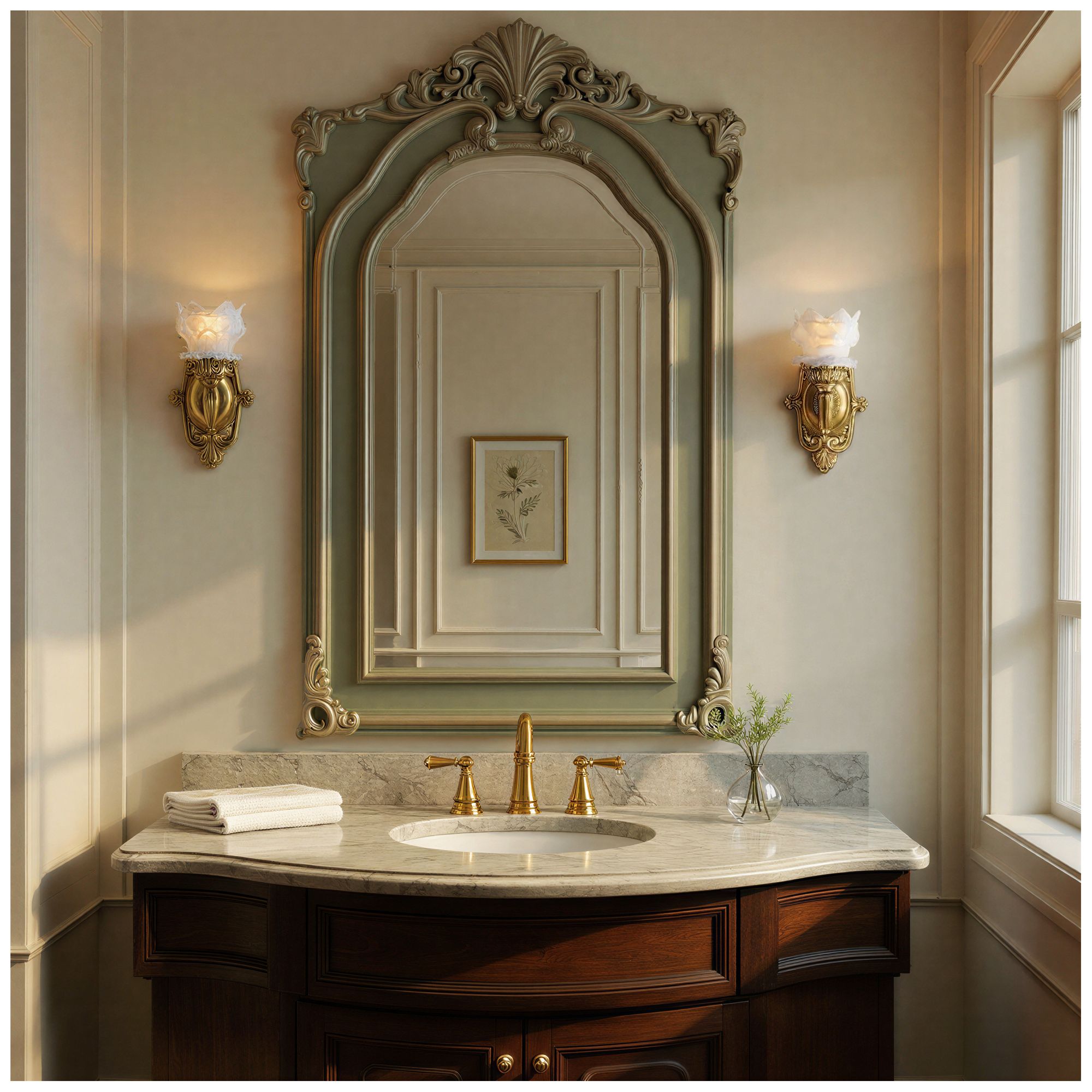 Crystorama Mayfield 5.25'' Aged Brass Sconce