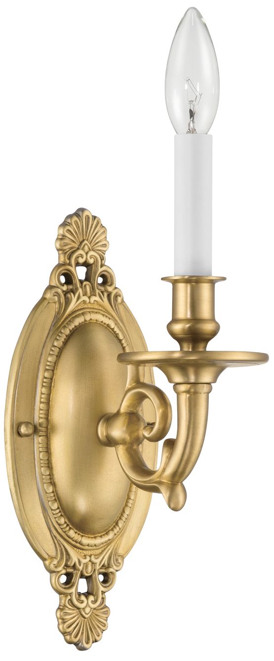 Thumbnail2 of Crystorama Milford 4.25'' Aged Brass Sconce more views