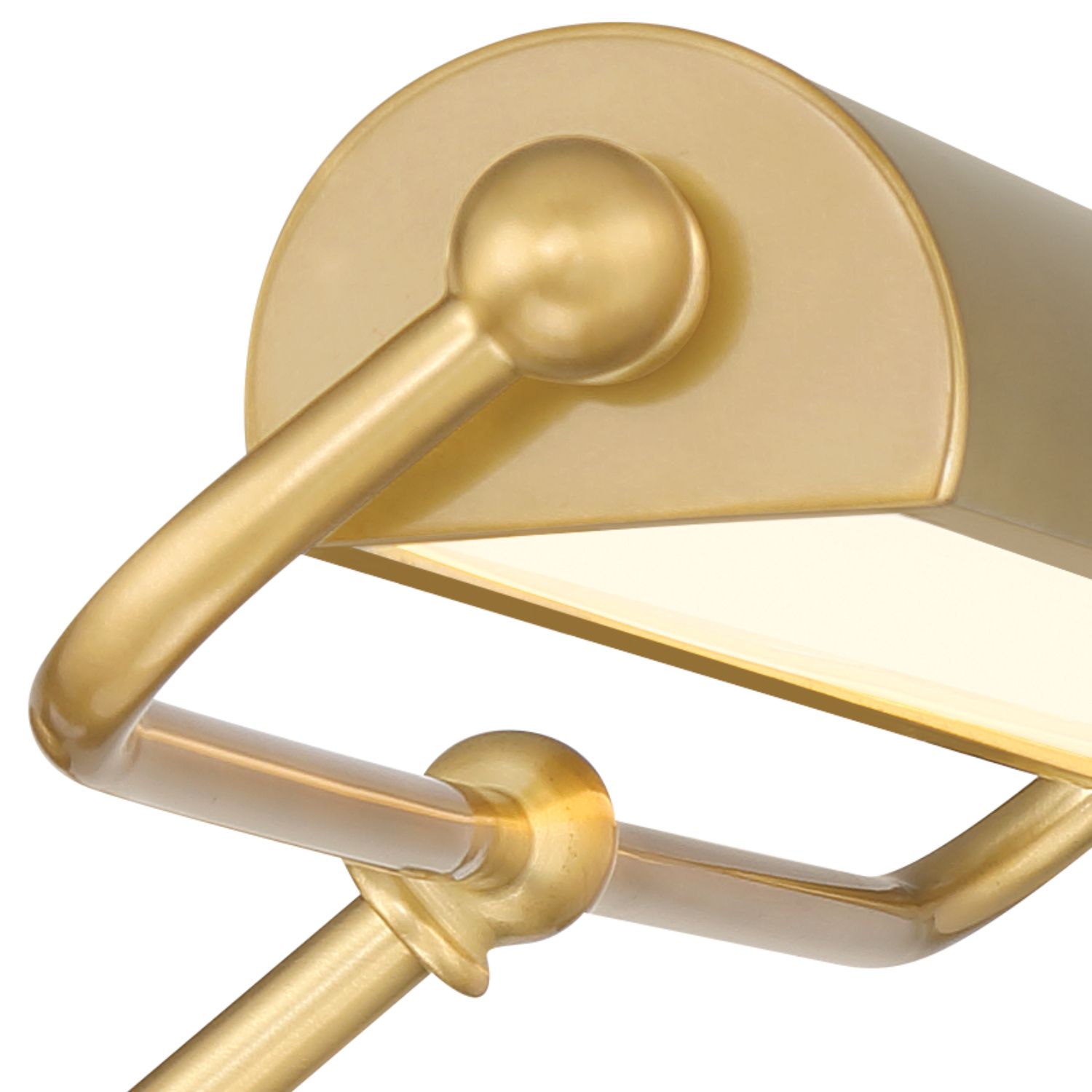 Image 6 Crystorama Miller 21.5'' LED Aged Brass Picture Light more views