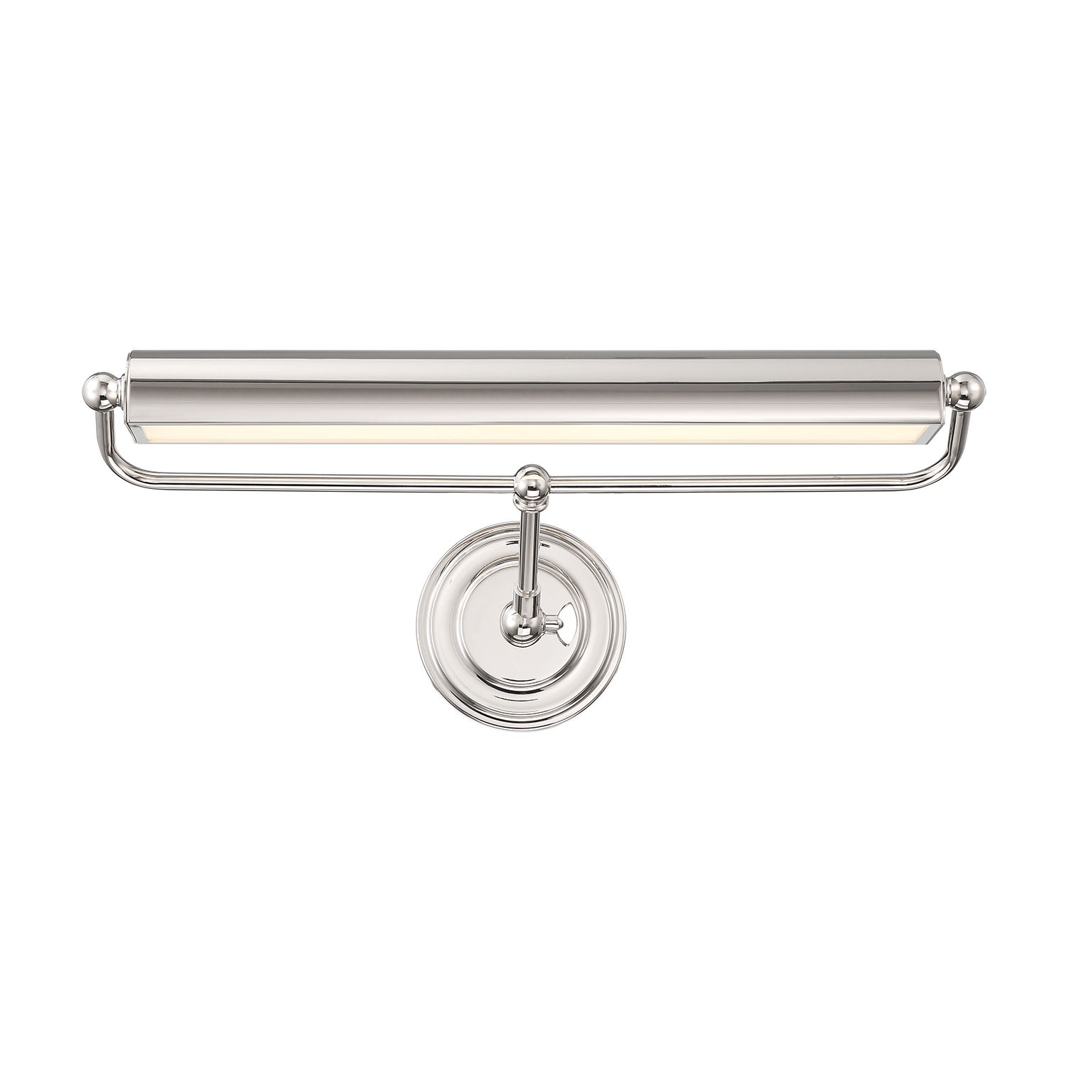Image 3 Crystorama Miller 21.5'' LED Polished Nickel Picture Light more views