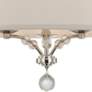 5_Crystorama Mirage 18" Wide Polished Nickel 3-Light Pendant more views