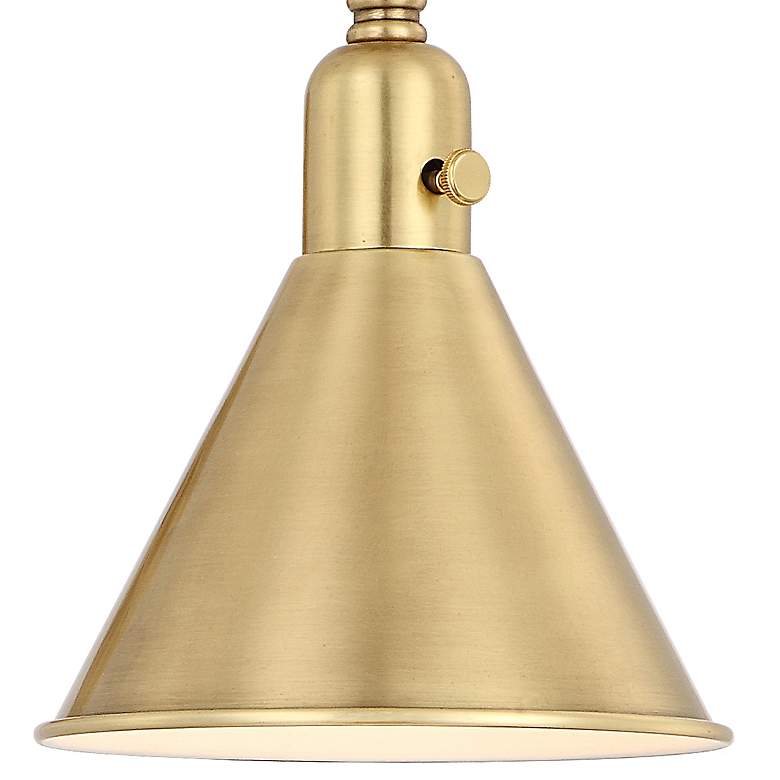 Image 4 Crystorama Morgan 23" High Aged Brass Wall Sconce more views