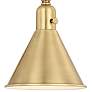 4_Crystorama Morgan 23" High Aged Brass Wall Sconce more views
