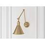 7_Crystorama Morgan 23" High Aged Brass Wall Sconce more views
