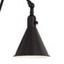 4_Crystorama Morgan 23" High Matte Black Wall Sconce more views