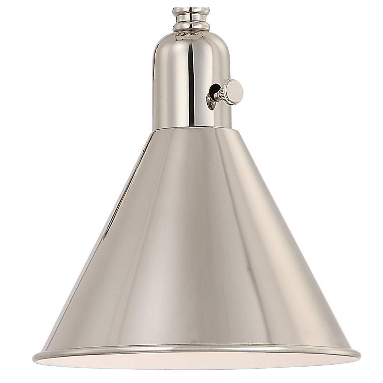 Image 7 Crystorama Morgan 23" High Polished Nickel Wall Sconce more views