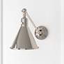 1_Crystorama Morgan 7" High Polished Nickel Wall Sconce
