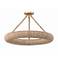 Crystorama Oakley 24" Wide Soft Gold LED Ceiling Light