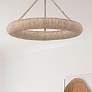 1_Crystorama Oakley 24" Wide Soft Gold LED Ceiling Light
