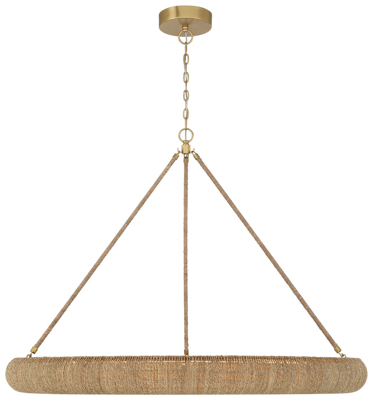 Image 3 Crystorama Oakley 48'' Integrated LED Soft Gold Chandelier more views