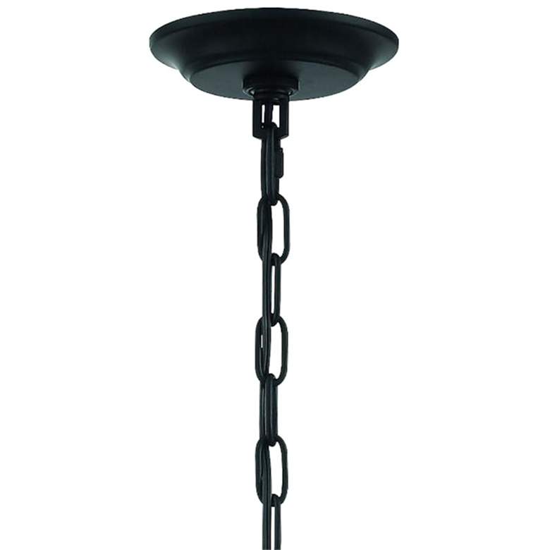 Image 4 Crystorama Odelle 20 inch Wide Black Antique Gold 4-Light Foyer Chandelier more views