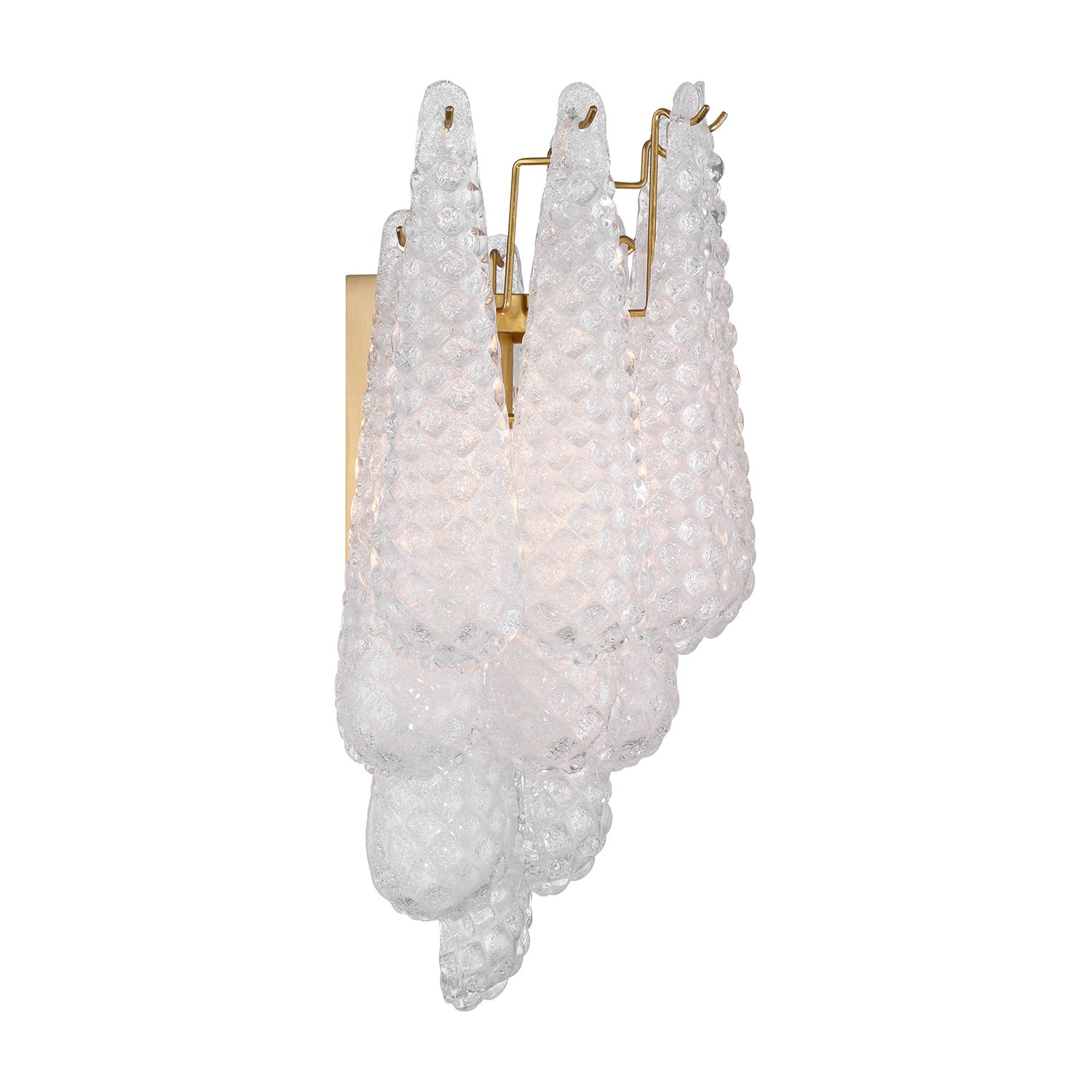 Image 5 Crystorama Ollie 14'' Aged Brass Sconce more views