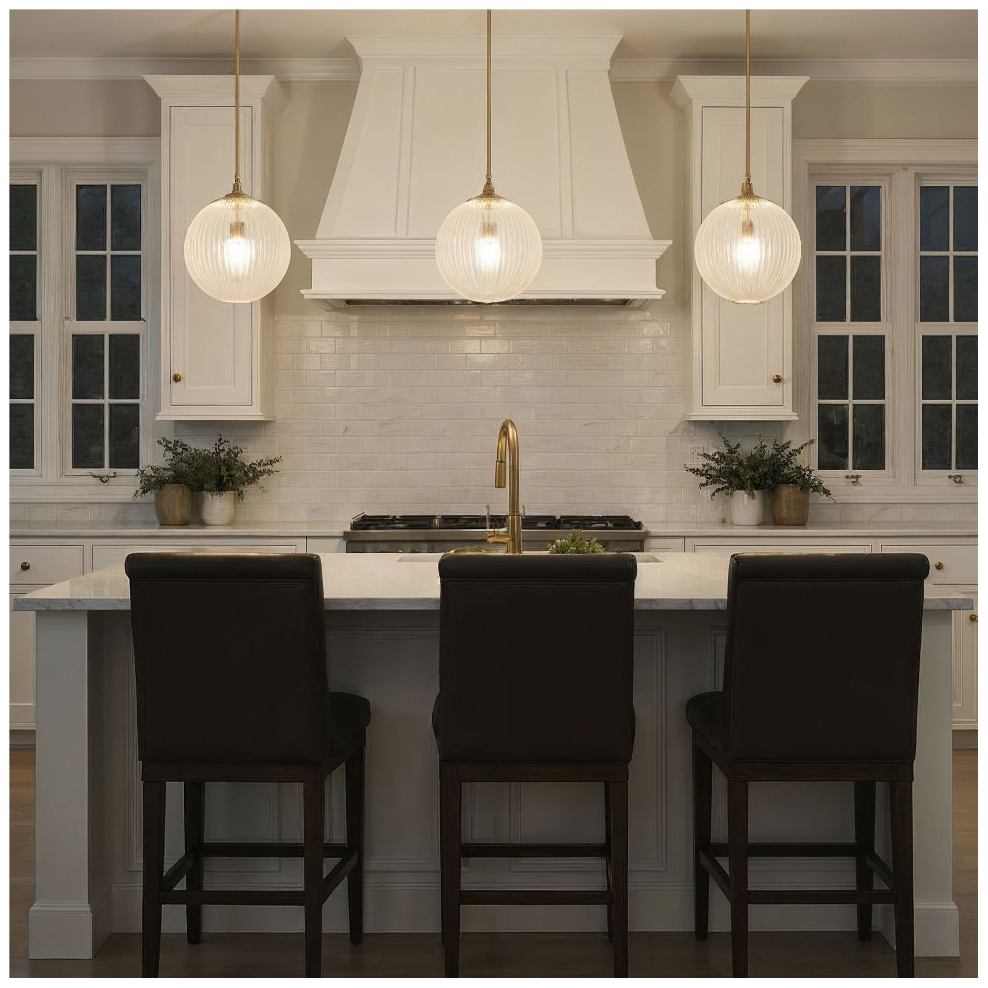 Image 6 Crystorama Orly 14'' Aged Brass Pendant more views