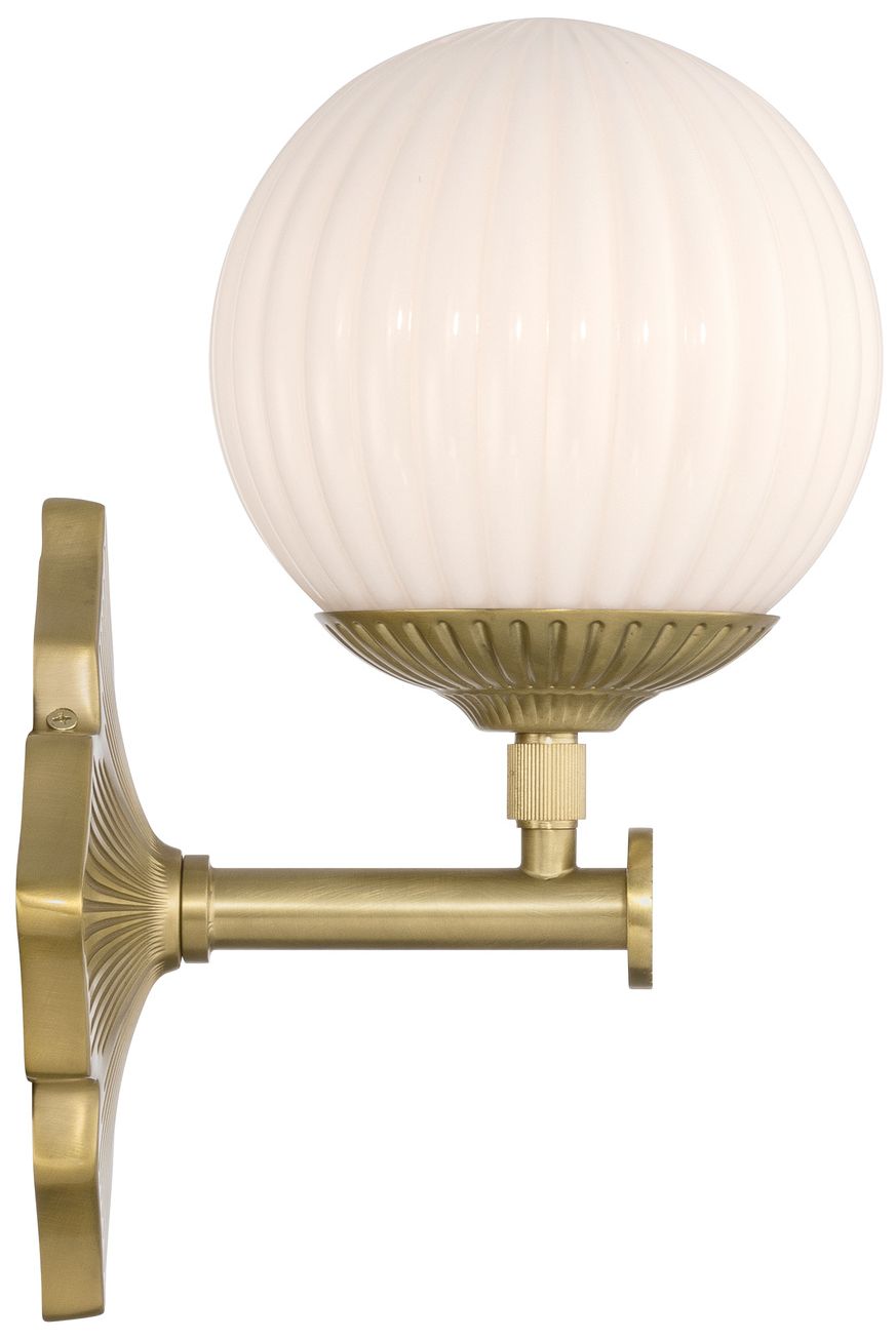 Image 4 Crystorama Orly 7.5'' Aged Brass Sconce more views