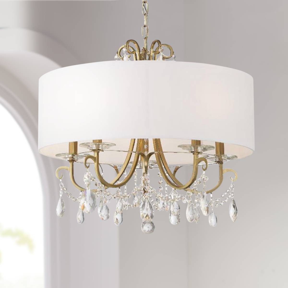 Crystorama Lighting Fixtures & Chandeliers | Lamps Plus