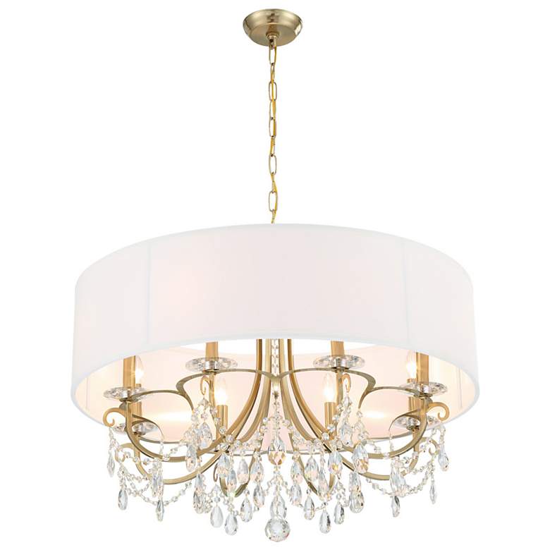 Image 5 Crystorama Othello 32" Wide Vibrant Gold 8-Light Chandelier more views